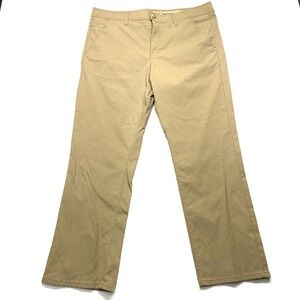 Vintage Weatherproof Golf Pants Men's 38 X 30 Tan Regular Fit Slash Pockets